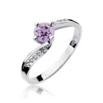 Inel Aur 14k cu Ametist 0.50 ct - Imagine 4