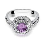 Inel Aur 14K cu Ametist 0.90 ct - Imagine 5