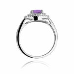 Inel Aur 14K cu Ametist 0.90 ct - Imagine 6
