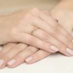 Inel Aur 14K cu Citrin 0.50 ct si Diamante 0.03 ct - Imagine 7