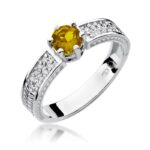 Inel Aur 14K cu Citrine 0.50 ct - Imagine 4