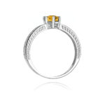 Inel Aur 14K cu Citrine 0.50 ct - Imagine 6