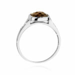 Inel Aur 14K cu Cuart Fumuriu 2.00 ct - Imagine 7