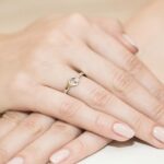 Inel Aur 14K cu Diamant 0.02 ct - Imagine 7