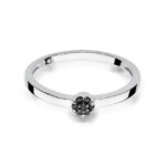 Inel Aur 14K cu Diamant 0.04 ct - Imagine 5