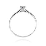 Inel Aur 14K cu Diamant 0.04 ct - Imagine 6