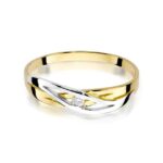 Inel Aur 14K cu Diamant 0.05 ct - Imagine 2