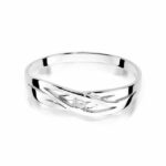 Inel Aur 14K cu Diamant 0.05 ct - Imagine 5