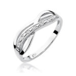 Inel Aur 14K cu Diamant 0.06 ct - Imagine 4