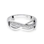 Inel Aur 14K cu Diamant 0.06 ct - Imagine 5