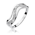 Inel Aur 14K cu Diamant 0.06 ct - Imagine 4