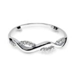 Inel Aur 14k cu Diamant 0.07 ct - Imagine 5