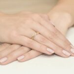 Inel Aur 14k cu Diamant 0.07 ct - Imagine 7