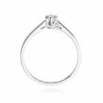 Inel Aur 14K cu Diamant 0.10 ct - Imagine 6