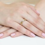 Inel Aur 14K cu Diamant 0.10 ct - Imagine 7