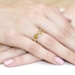 Inel Aur 14K cu Diamant 0.10 ct - Imagine 7