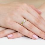 Inel Aur 14K cu Diamant 0.12 ct - Imagine 7