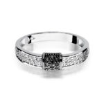 Inel Aur 14K cu Diamant 0.14 ct - Imagine 5