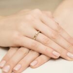 Inel Aur 14k cu Diamant 0.15 ct - Imagine 7