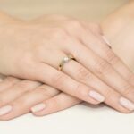 Inel Aur 14K cu Diamant 0.15 ct - Imagine 7