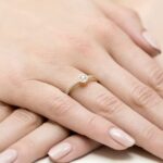 Inel Aur 14K cu Diamant 0.19 ct - Imagine 4