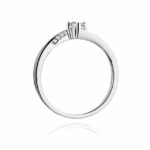 Inel Aur 14K cu Diamant 0.19 ct - Imagine 6