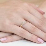 Inel Aur 14K cu Diamant 0.19 ct - Imagine 7