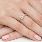 Inel Aur 14K cu Diamant 0.20 ct - Imagine 7