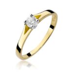 Inel Aur 14K cu Diamant 0.20 ct