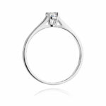 Inel Aur 14K cu Diamant 0.20 ct - Imagine 6