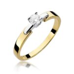 Inel Aur 14K cu Diamant 0.20 ct