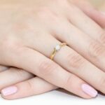 Inel Aur 14K cu Diamant 0.20 ct - Imagine 7