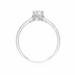 Inel Aur 14K cu Diamant 0.20 ct - Imagine 6