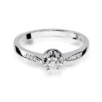 Inel Aur 14K cu Diamant 0.25 ct - Imagine 5