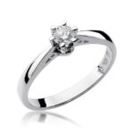 Inel Aur 14K cu Diamant 0.25 ct - Imagine 4