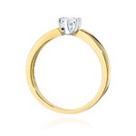 Inel Aur 14K cu Diamant 0.25 ct - Imagine 3
