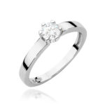 Inel Aur 14K cu Diamant 0.25 ct - Imagine 4