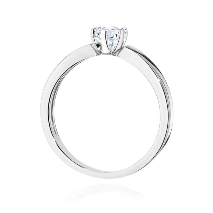 Inel Aur 14K cu Diamant 0.25 ct - Imagine 6
