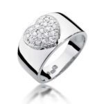 Inel Aur 14K cu Diamant 0.26 ct - Imagine 4