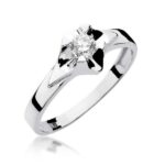 Inel Aur 14k cu Diamant 0.30 ct - Imagine 4
