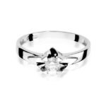 Inel Aur 14k cu Diamant 0.30 ct - Imagine 5