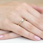 Inel Aur 14K cu Diamant 0.30 ct - Imagine 7