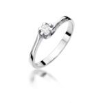 Inel Aur 14k cu Diamant 0.30 ct - Imagine 4