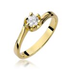Inel Aur 14k cu Diamant 0.30 ct