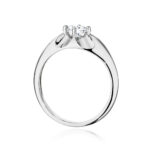Inel Aur 14K cu Diamant 0.40 ct - Imagine 6