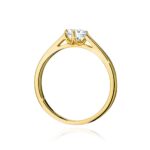 Inel Aur 14K cu Diamant 0.40 ct - Imagine 3