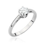 Inel Aur 14K cu Diamant 0.40 ct - Imagine 4
