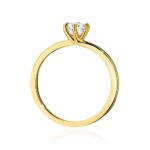 Inel Aur 14K cu Diamant 0.40 ct - Imagine 3