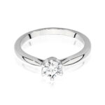 Inel Aur 14K cu Diamant 0.40 ct - Imagine 5