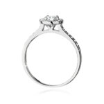 Inel Aur 14k cu Diamante 0.74 ct - Imagine 6